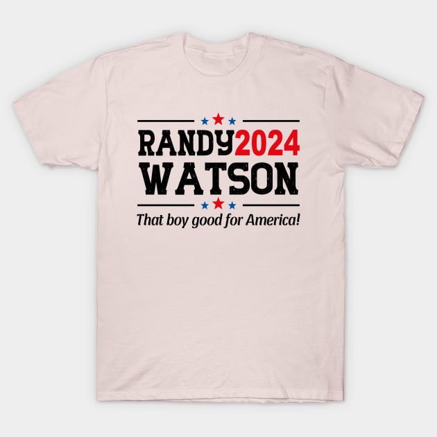 RANDY WATSON 2024 ELECTION T-Shirt by David Brown